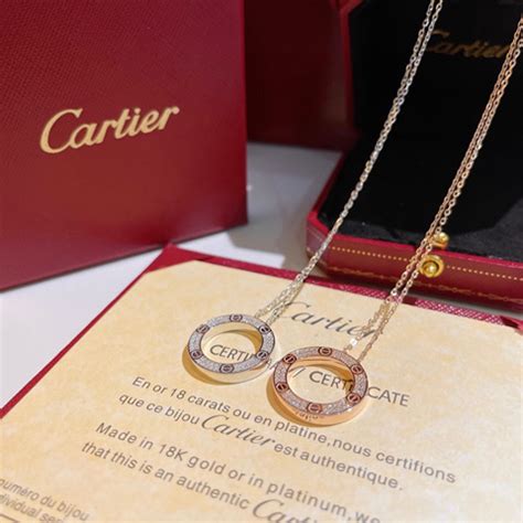 replica cartier necklace free shipping|cartier knockoff jewelry.